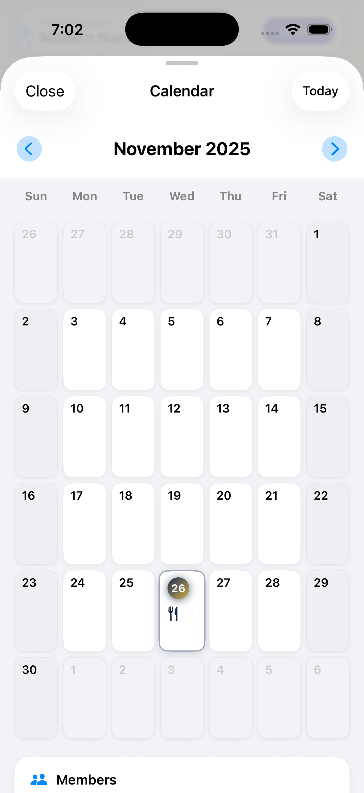 Calendar - Smart scheduling with recurring chores